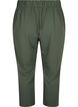 7/8 broek met losse pasvorm, Groen, Packshot image number 1
