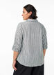 Linnen en viscose shirt met 3/4 mouwen, Groen, Model image number 2
