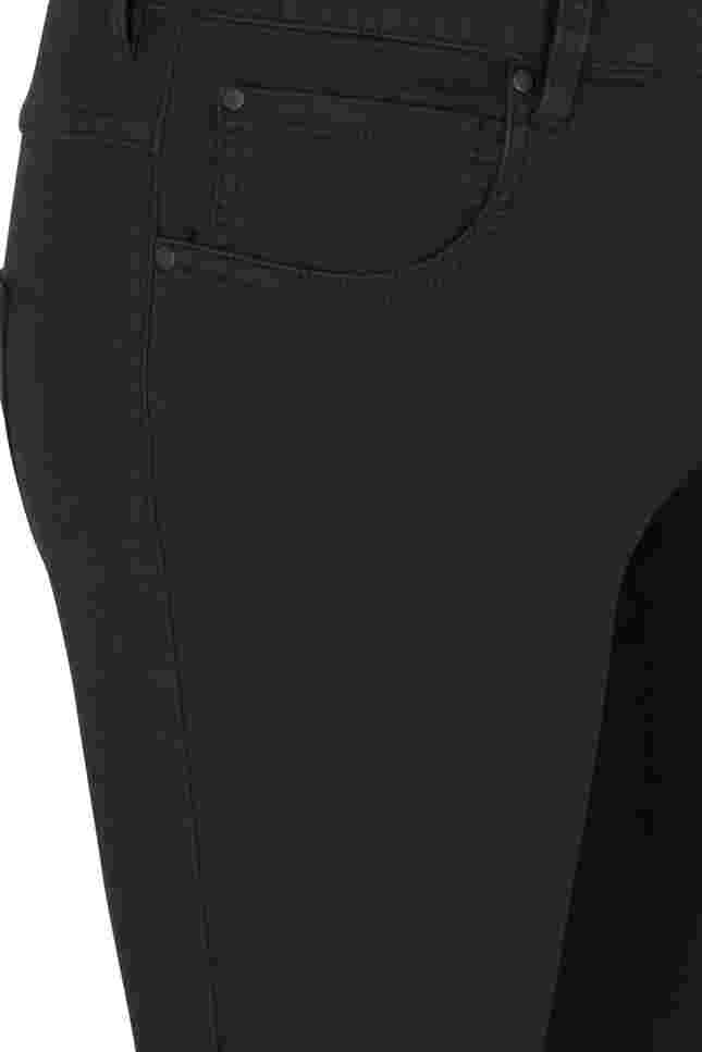 super slim fit Amy jeans met hoge taille, Black, Packshot image number 3