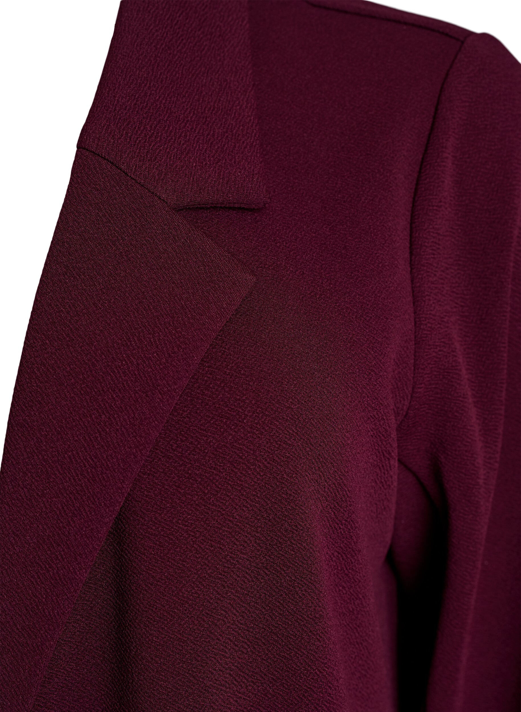 ZizziLange jas met zakken, Rood, Packshot image number 2