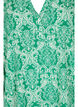 Bedrukte viscose top met smok, Jolly Green Oriental, Packshot image number 2