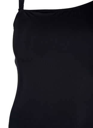 Badpak met asymmetrische halslijn, Black, Packshot image number 2