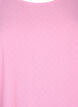 Blouse met lange mouwen en textuur, Rosebloom, Packshot image number 2