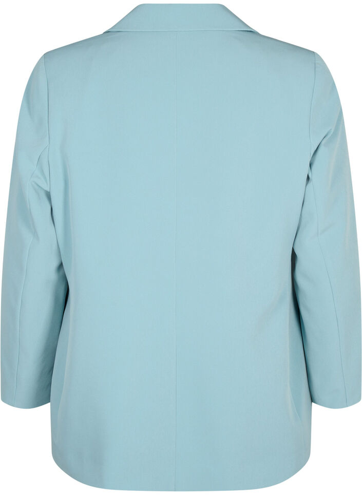 Klassieke blazer met knoopsluiting, Citadel, Packshot image number 1