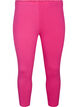 Basic 3/4 legging in viscose, Roze, Packshot image number 0