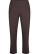 Broek met rechte pasvorm, Bruin, Packshot image number 0