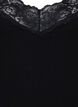 2-pack viscose top met kant details, Zwart, Packshot image number 2