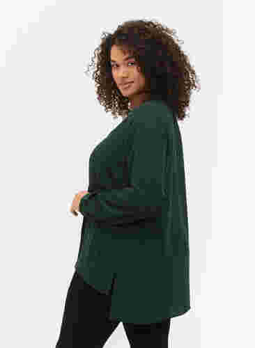 Overhemd met lange mouwen en v-hals, Scarab, Model image number 1