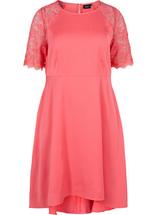 Midi-jurk met korte kanten mouwen, Dubarry, Packshot image number 0