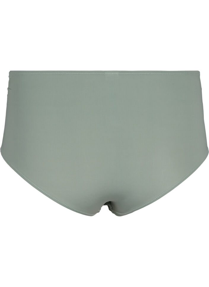 Hipsterslip met borduursel en normale taille, Iceberg Green, Packshot image number 1