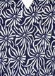  Blouse met V-hals en bloemenprint, White Blue Flower, Packshot image number 2