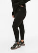 Rekbare en duurzame trainingleggings met zakken, Black, Model image number 0