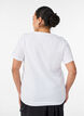 T-shirt met motief, Wit, Model image number 2