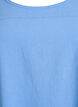 Katoenen jurk met korte mouwen, Blauw, Packshot image number 2