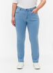 Slim fit Emily jeans met normale taille, Blauw, Model image number 2