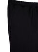 Losse katoenen broek met zakken, Zwart, Packshot image number 2
