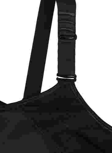 CORE, SUPER HIGH, SPORTS BRA - Sportbeha met verstelbare schouderbandjes, Black, Packshot image number 3