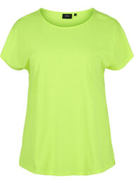 Neonkleurig katoenen T-shirt, Neon Lime