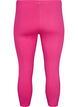 Basic 3/4 legging in viscose, Roze, Packshot image number 1