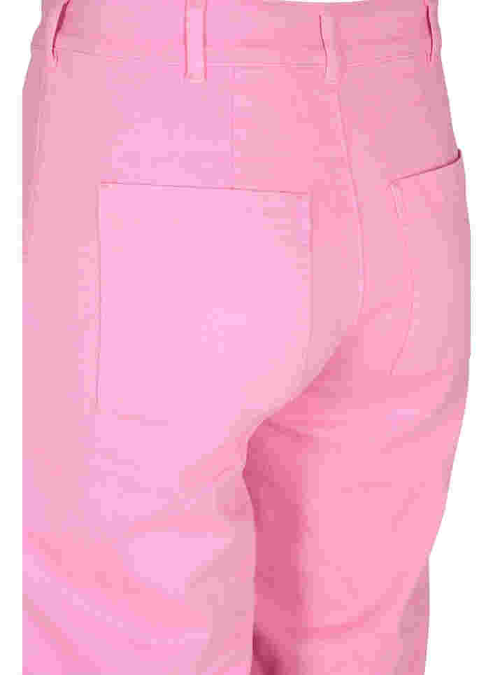 Flared jeans met high waist, Pink, Packshot image number 3