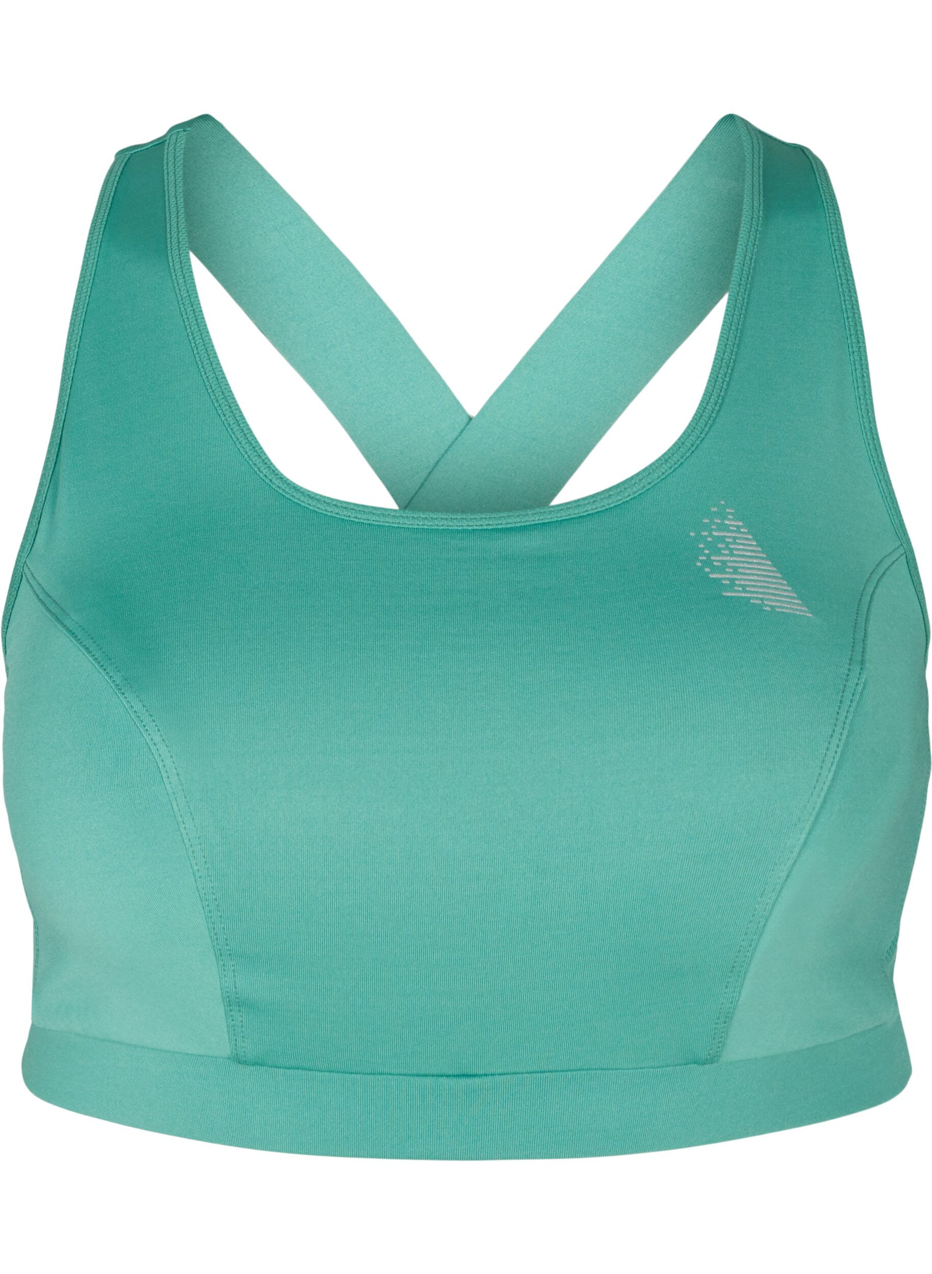 Zizzi Sporttop met detail op de rug, Deep Sea, Packshot image number 0