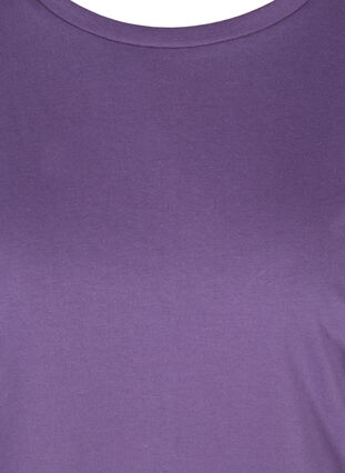Sweatshirt met pofmouwen en kraaltjes, Loganberry, Packshot image number 2
