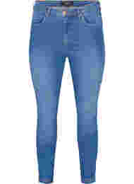 Extra hoog getailleerde Bea jeans met super slanke pasvorm, Light blue