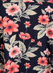 Katoenen jurk met korte mouwen en print, Blauw, Packshot image number 2