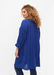 Tuniek van viscose met 3/4-mouwen, Blauw, Model image number 2