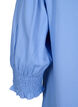 Viscose blouse met smok en ruches, Cornflower Blue, Packshot image number 3