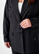 Blazer met paillettenbloemen, Black, Model image number 2