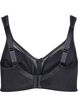 Beha met mesh details, Black, Packshot image number 1