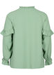 Blouse met ruches en knopen, Green Bay, Packshot image number 1