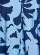 Knielange jurk met print en V-hals, Blauw, Packshot image number 2