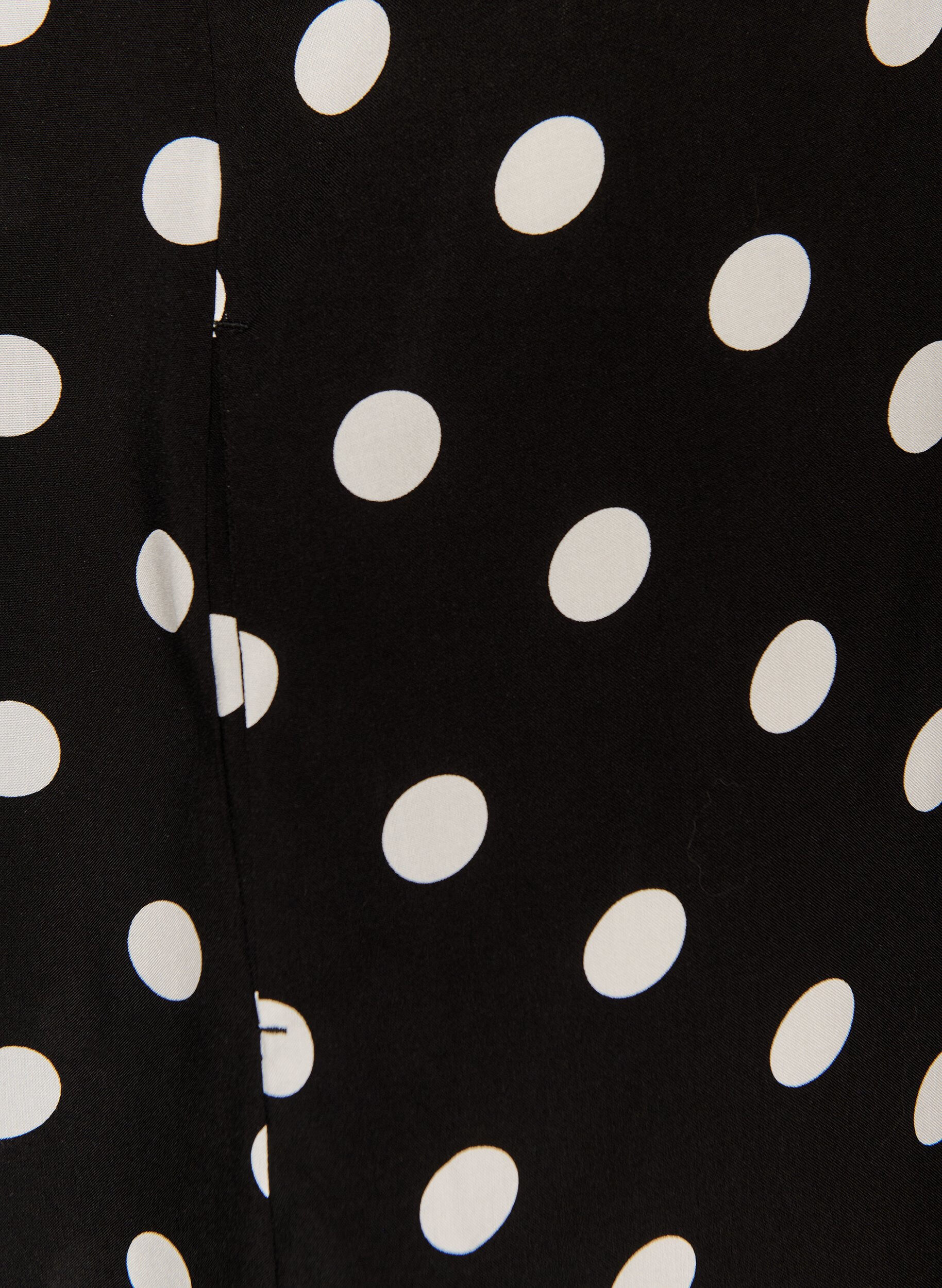 Zizzi Losvallend lang shirt van viscose, Vanille, Packshot image number 3