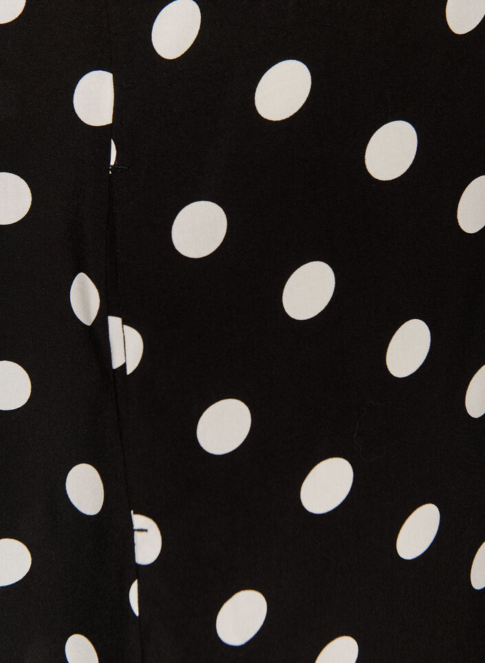 Losvallend lang shirt van viscose, Vanille, Packshot image number 3