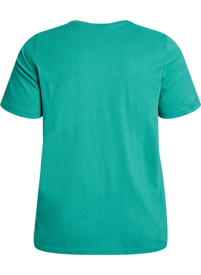 FLASH - T-shirt met motief, Groen, Packshot image number 1