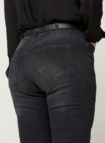 Amy jeans, Grey Denim, Model image number 1