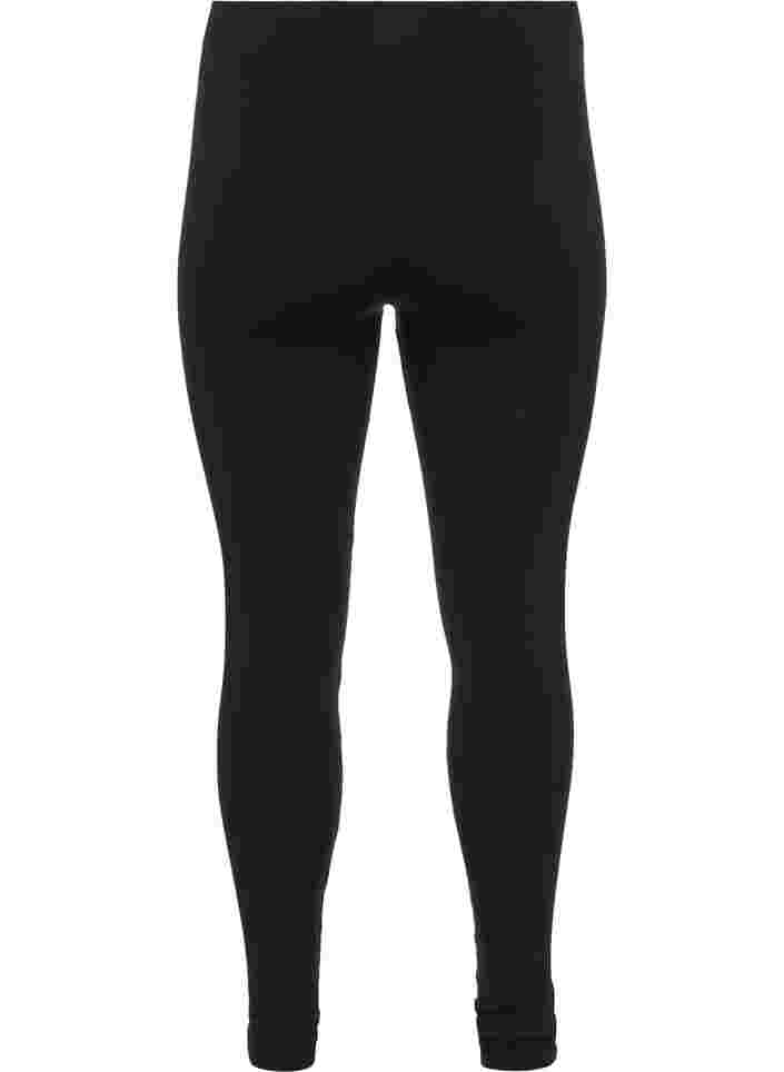 Naadloze legging, Black, Packshot image number 1