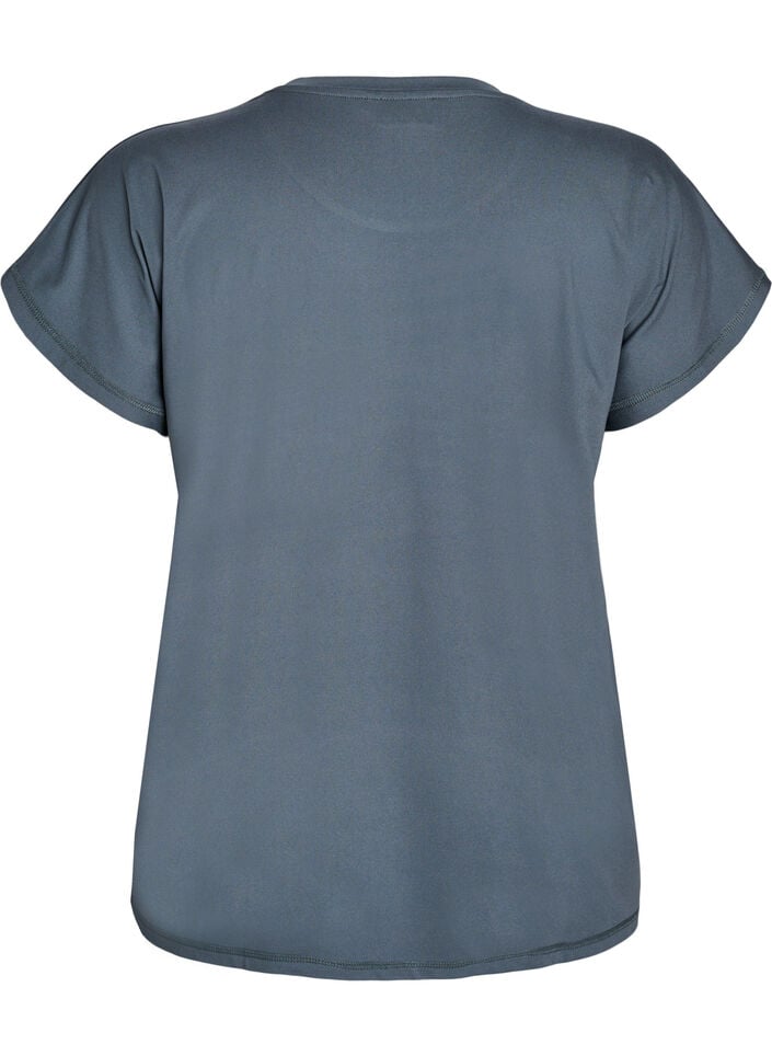 Effen gekleurd trainingsshirt, Groen, Packshot image number 1