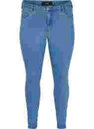 super slim fit Amy jeans met hoge taille, Light blue