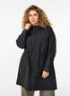 FLASH - Waterafstotende parka met capuchon, Zwart, Model image number 0