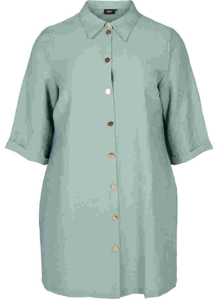Lange blouse met 3/4 mouwen, Thyme