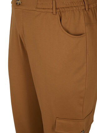 Losse broek met elastische rand en zakken, Rubber, Packshot image number 2