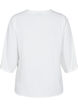 Blouse met 3/4 mouwen, Vanille, Packshot image number 1