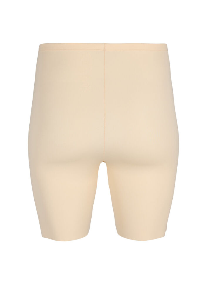 Light shapewear shorts met hoge taille, Beige, Packshot image number 1