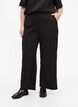Broek met structuurpatroon, Black, Model image number 2