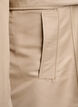 Korte trenchcoat met riem, Beige, Packshot image number 3