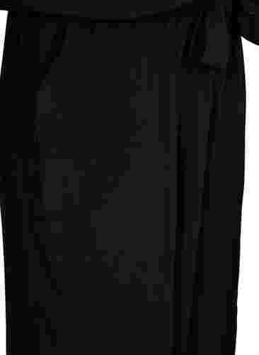 Mouwloze jumpsuit van viscose, Black, Packshot image number 3