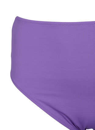 Bikinibroekje met hoge taille, Royal Lilac, Packshot image number 2